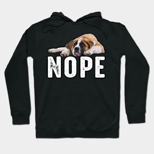 Sleek and Snuggly St. Bernard Elegance, Urban Canine Tee Hoodie